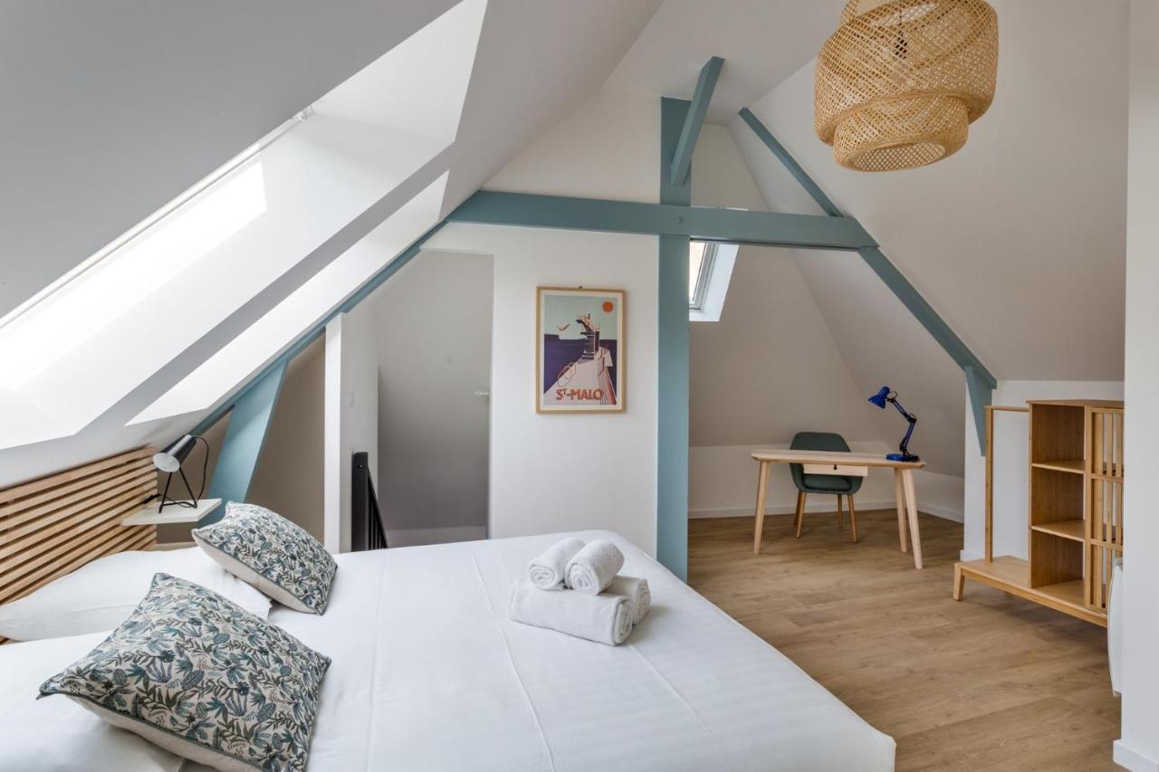 Residence Hostin'Malo - Au Coeur De Saint Malo Rum bild