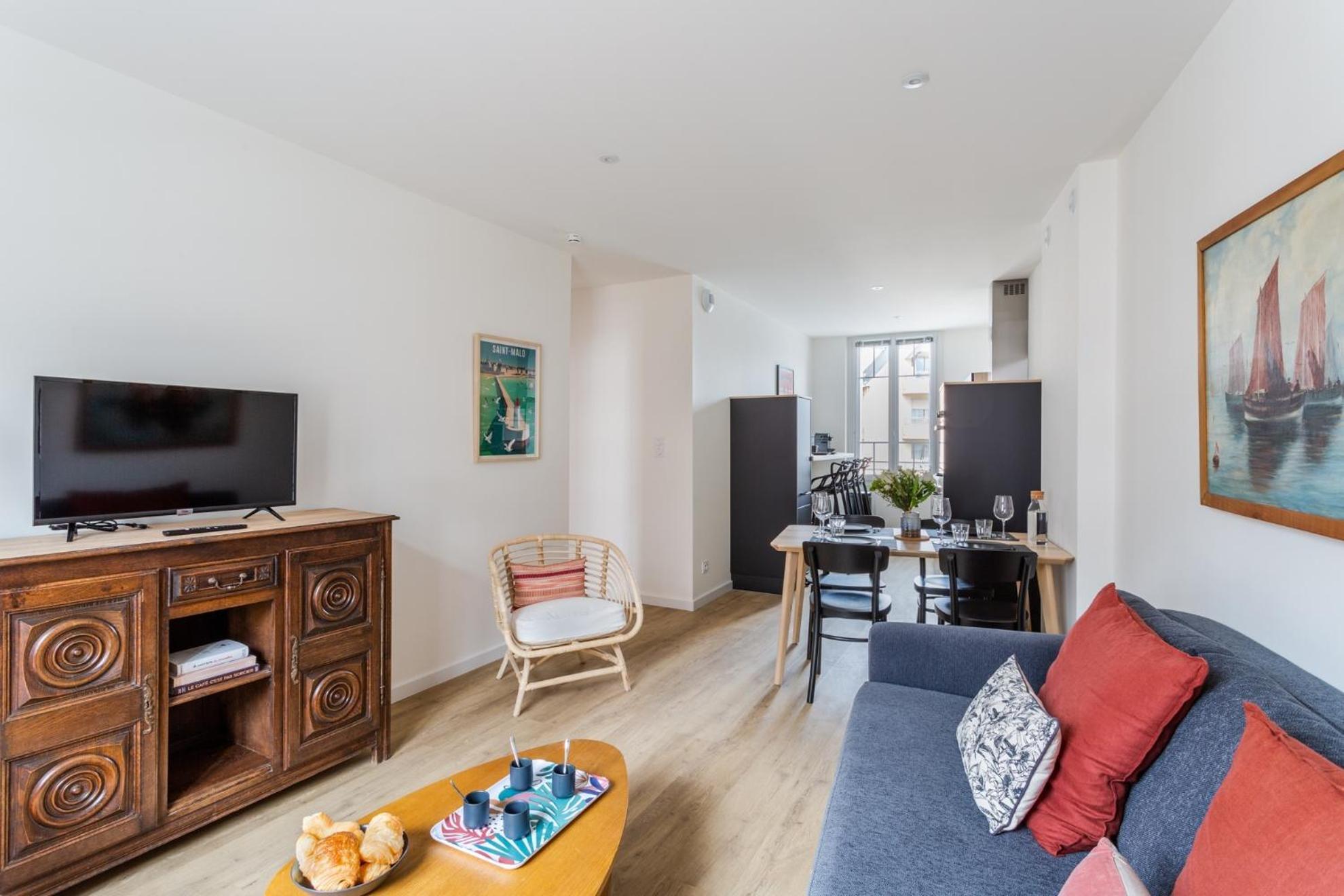 Residence Hostin'Malo - Au Coeur De Saint Malo Exteriör bild